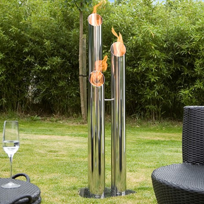 Pipes Outdoor Fireplaces